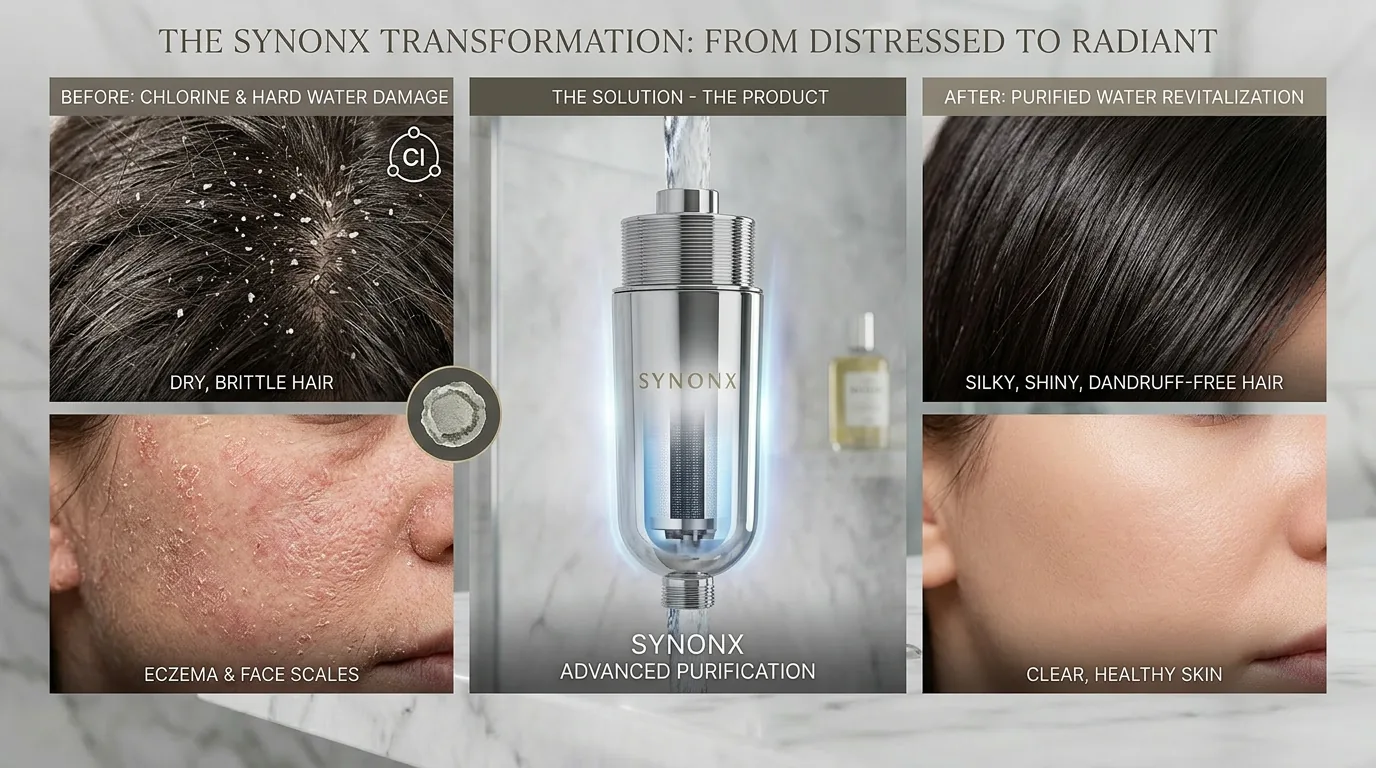 The SYNONX transformation: from distressed skin and hair to radiant, healthy results